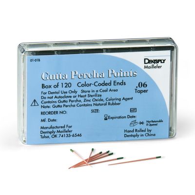Gutta-Percha Points - 0.04 Taper